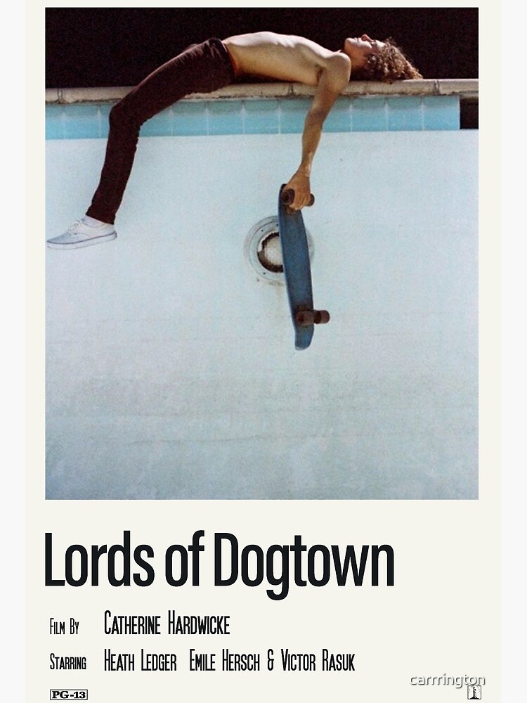 Lords Of Dogtown Art Board Print By Carrrington Redbubble