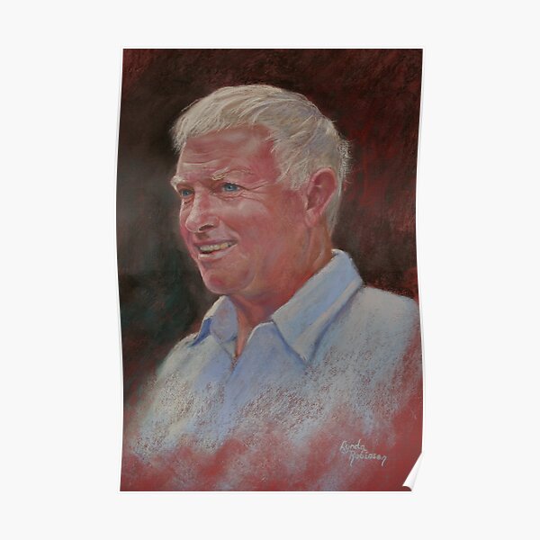 Portrait of Stewart Poster