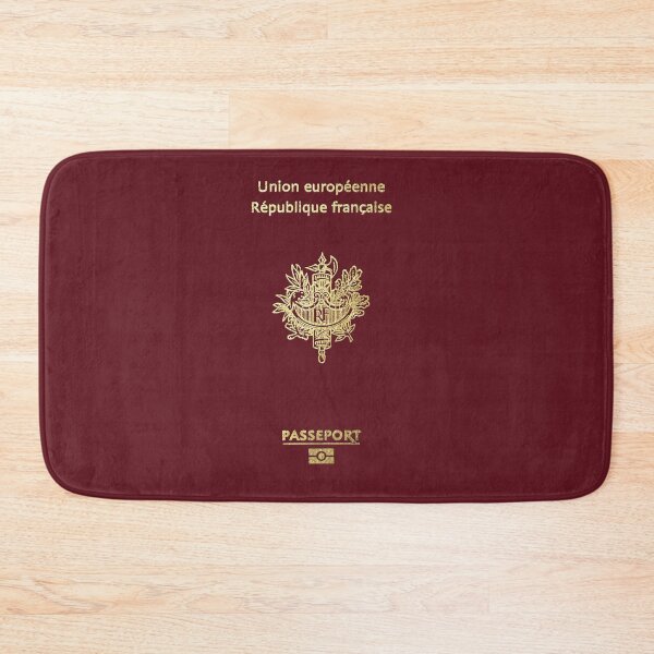 Item preview, French Passport Cover  designed and sold by Serge Averbukh Art Studio.