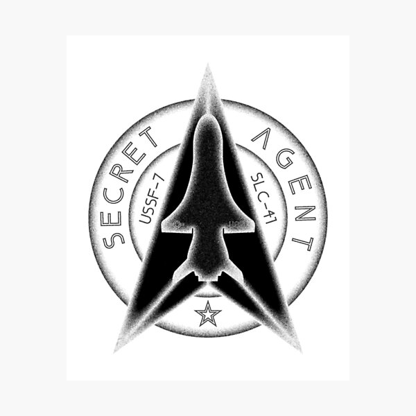 Item preview, Secret Agent... Space Plane! designed and sold by AirlockDesign.