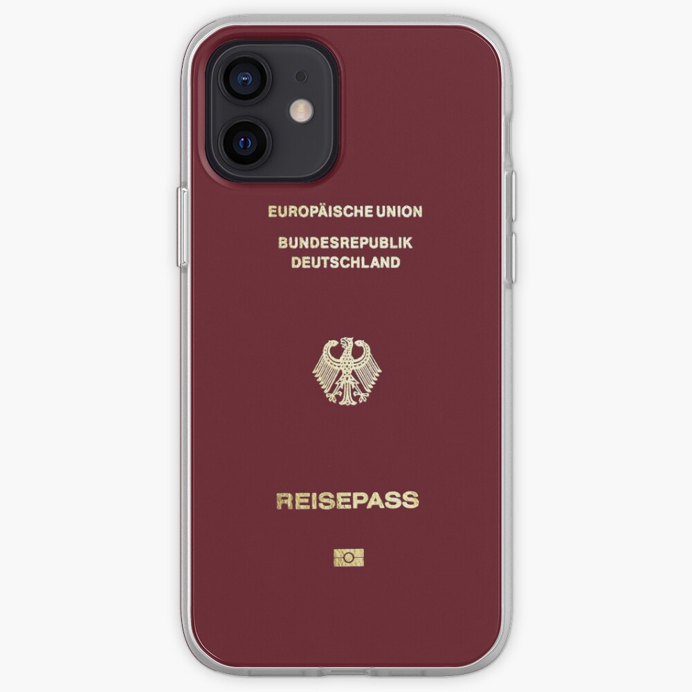 "German Passport Cover " iPhone Case & Cover by Captain7 Redbubble