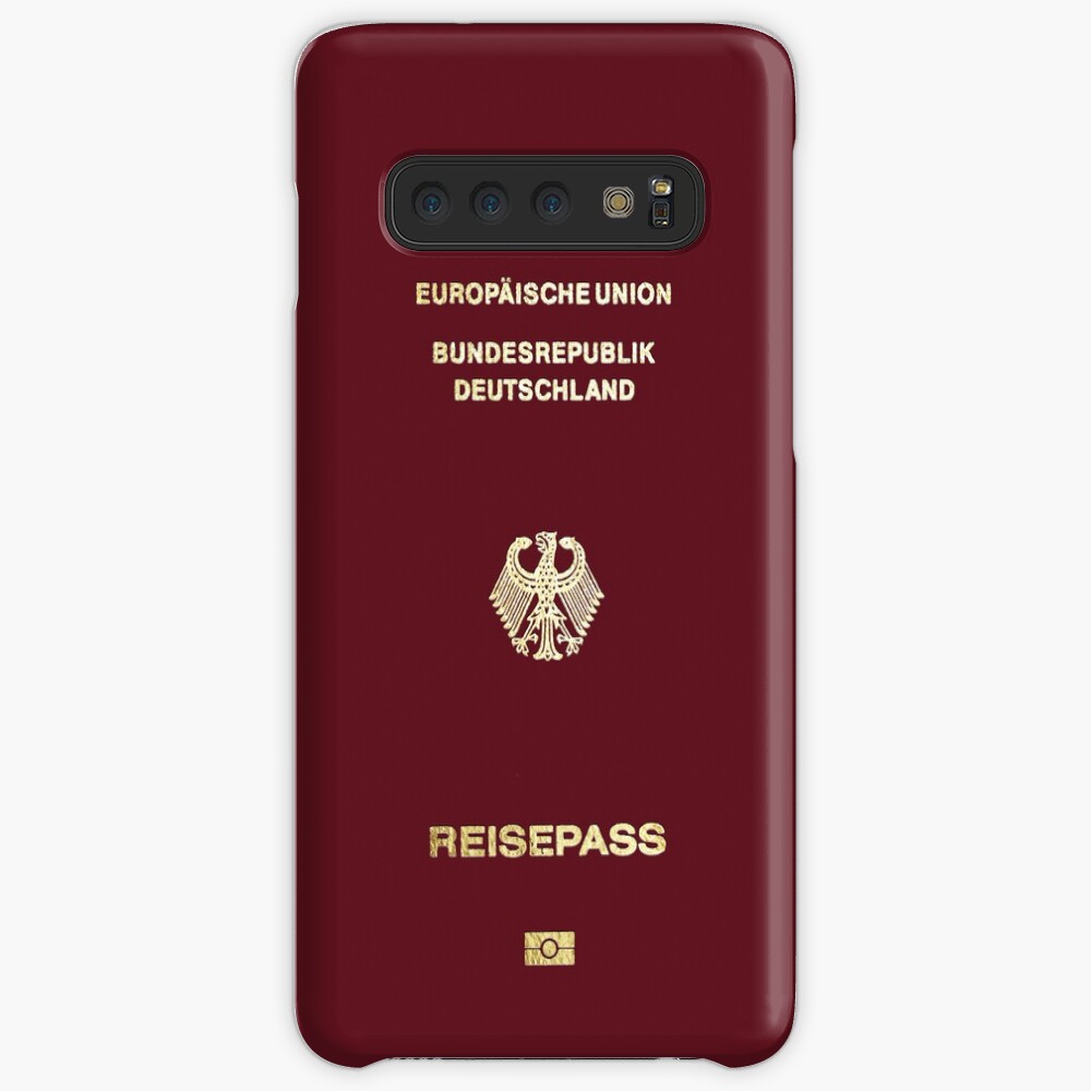 "German Passport Cover " Case & Skin for Samsung Galaxy by Captain7