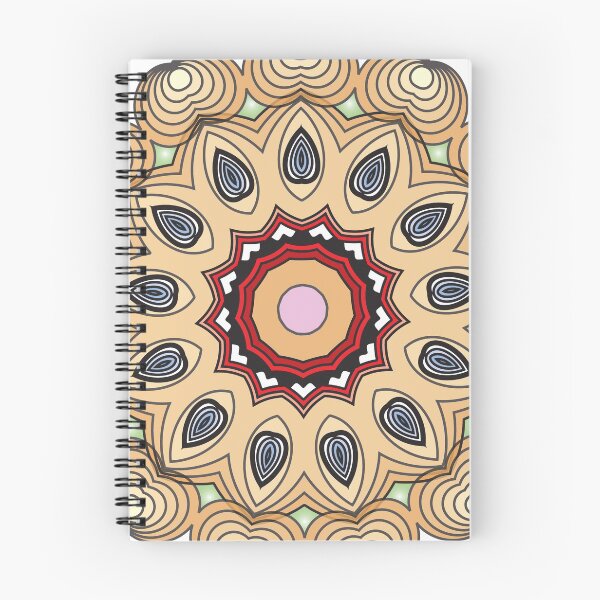 Item preview, trendy Mandala art Sunflower Classic natural repeated pattern designed and sold by vector-pro.