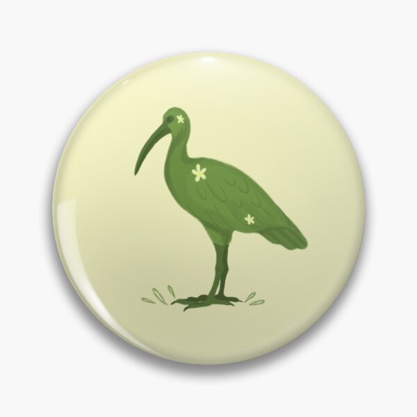 Item preview, Ibis Topiary | Digital Illustration designed and sold by erilaurenart.