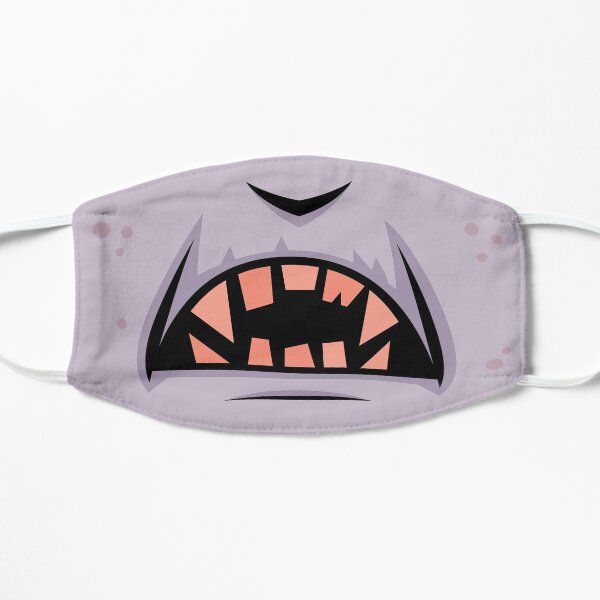 Creepy Count Dracula Vampire Mouth Flat Mask