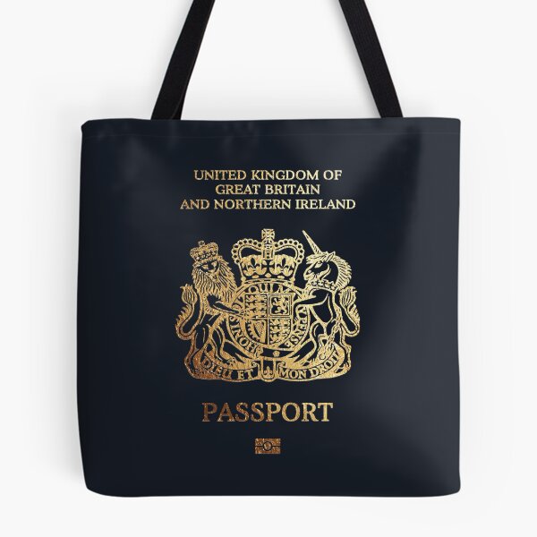 Item preview, British Passport Cover  designed and sold by Serge Averbukh Art Studio.