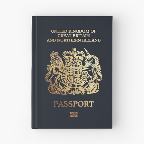 Item preview, British Passport Cover  designed and sold by Serge Averbukh Art Studio.