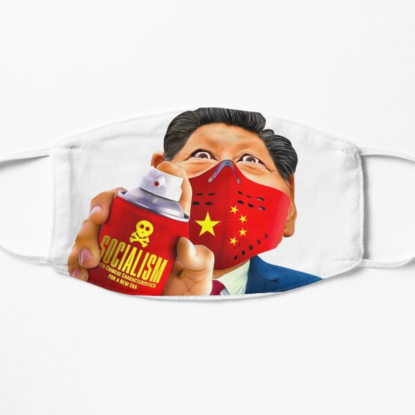 Virus Alert Flat Mask