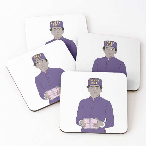 Item preview, Lobby boy color - Wes Anderson designed and sold by Mujeresponja.