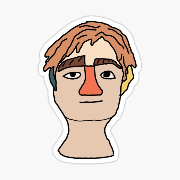 dayglow fuzzybrain fan art indie pop band Sticker