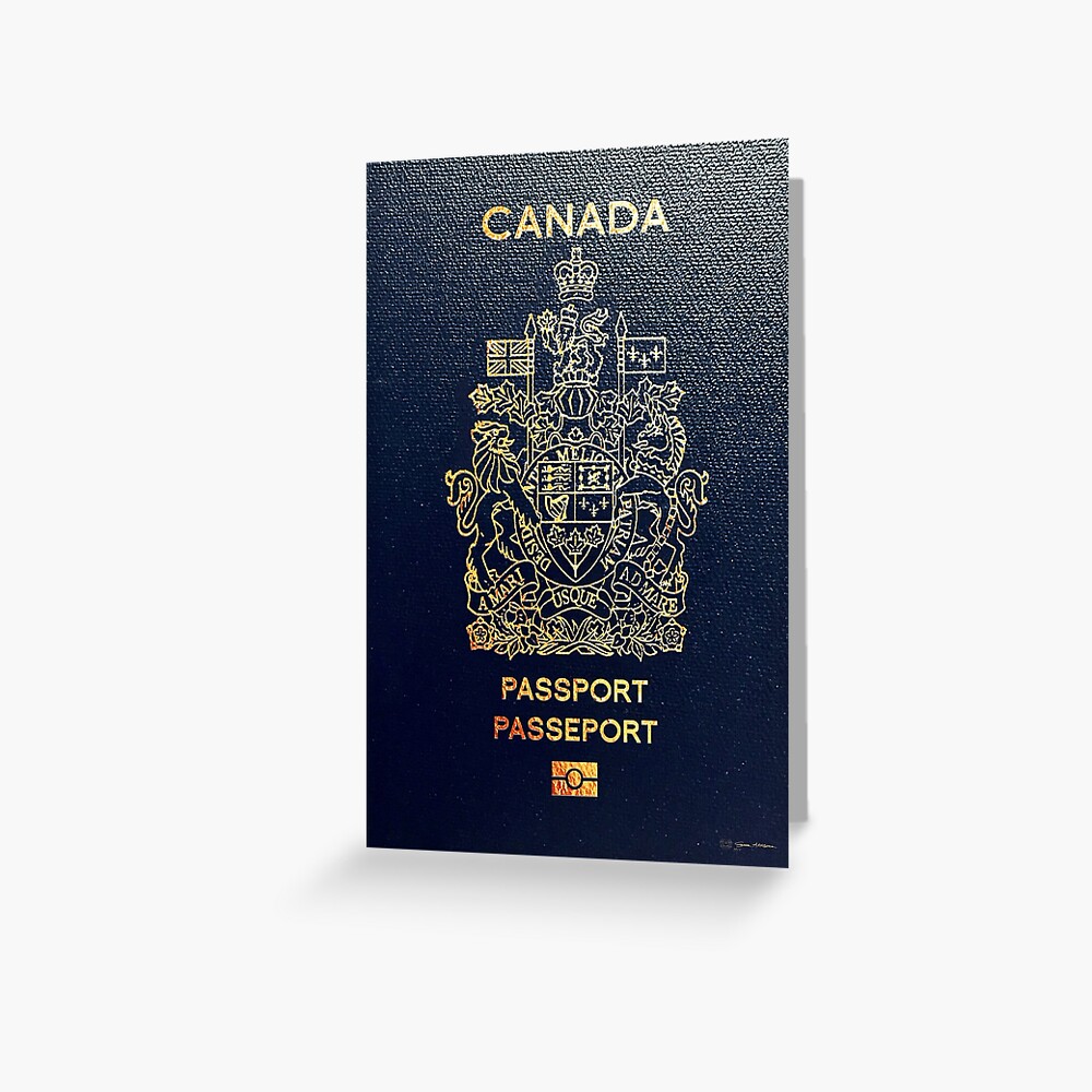 Canadian Passport Cover Digital Art by Serge Averbukh - Pixels