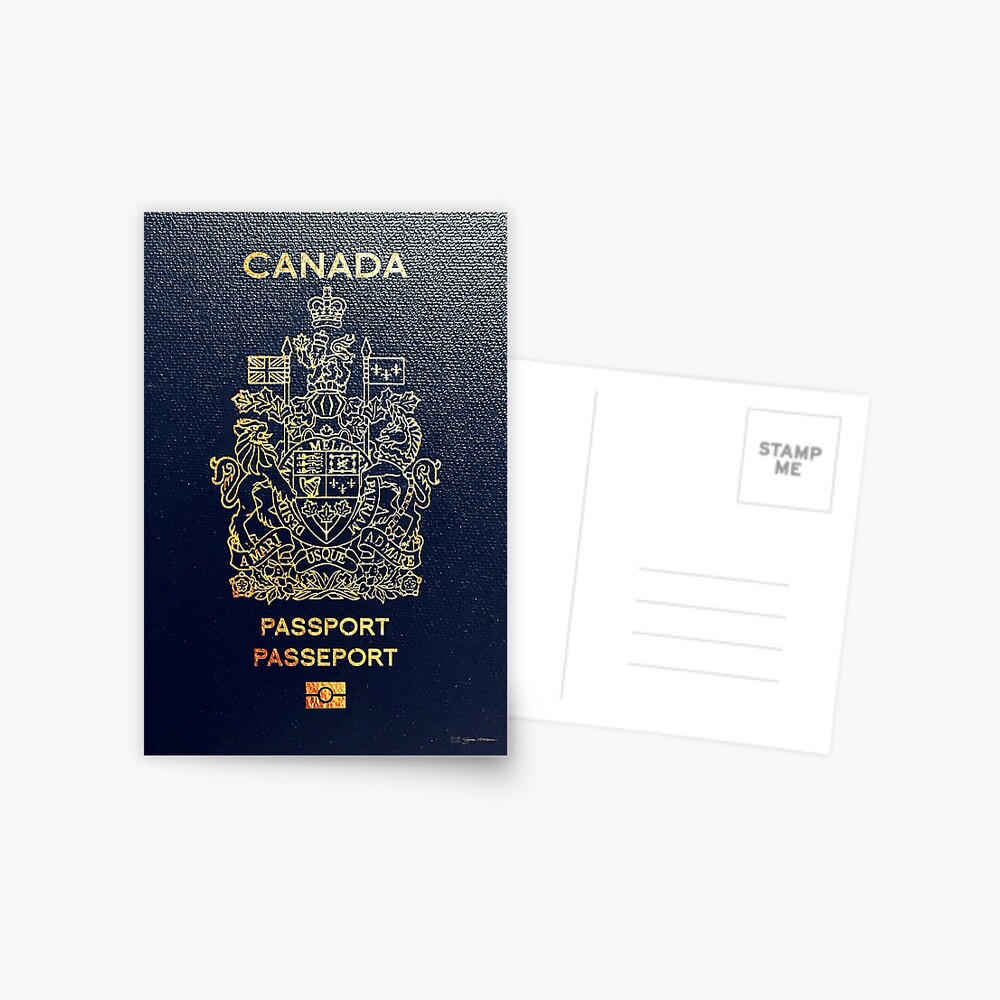 Canadian Passport Cover  Mounted Print for Sale by Serge Averbukh