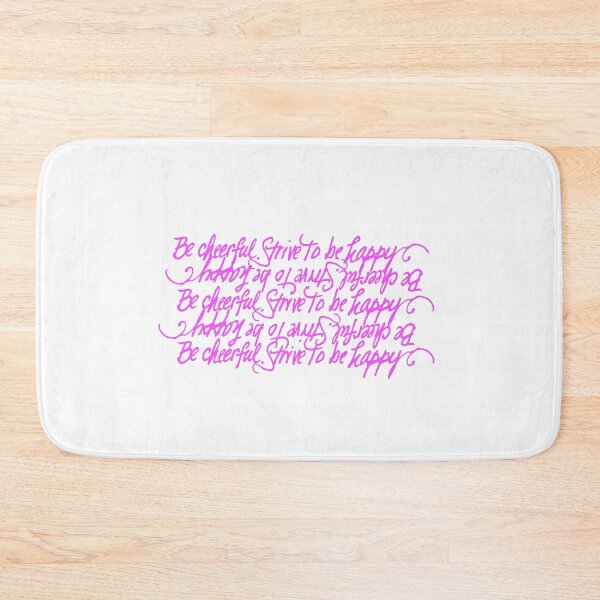 Item preview, Be cheerful, strive to be happy designed and sold by Rita Planchon.