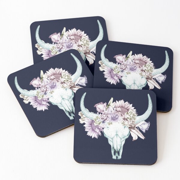 Item preview, Bull Skull Flowers designed and sold by Flower Magic .