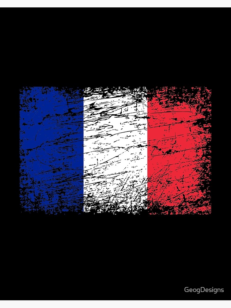 France french flag flag tricolor em Art Board Print by
