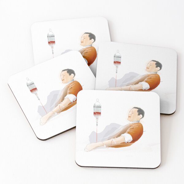 Item preview, Alternative practitioner infusion therapy blood donation doctor decoration treatment room waiting room waiting room clinic designed and sold by hatgirldesign.