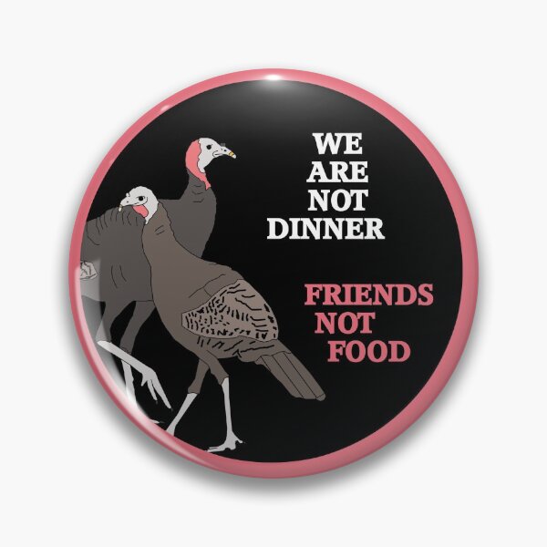 We Are Not Dinner Pin