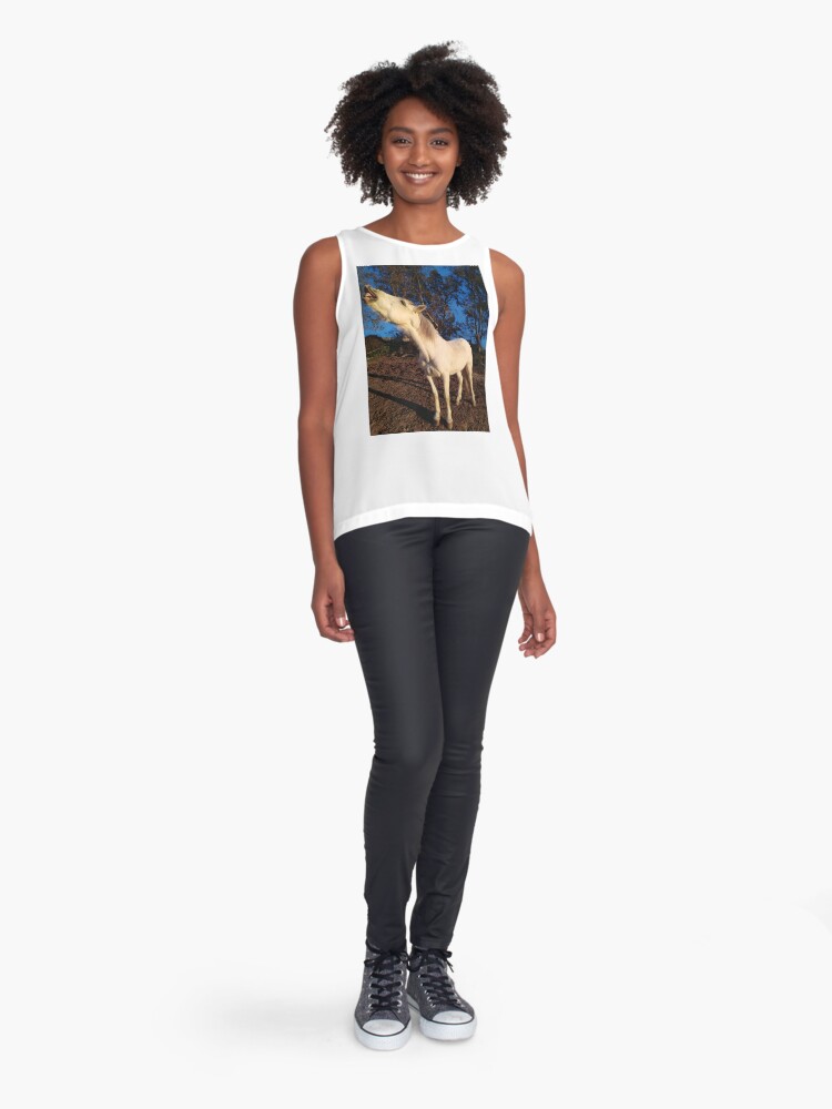 Alternate view of William laughing Sleeveless Top
