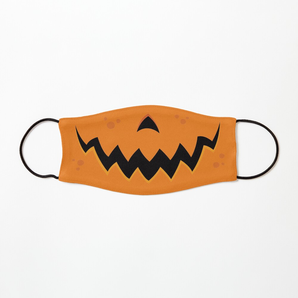 Crazy Pumpkin Jack-O-Lantern Mouth Mask