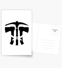 Rust Axe Pickaxe AK Postcards