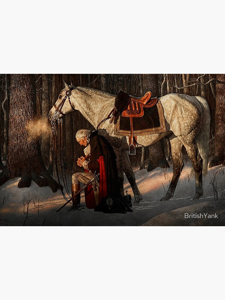 George Washington A Prayer at Valley Forge