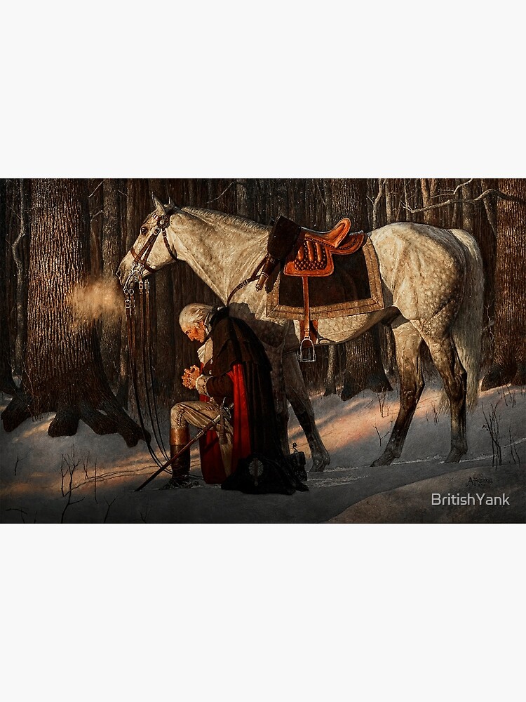 Discover George Washington A Prayer at Valley Forge Canvas