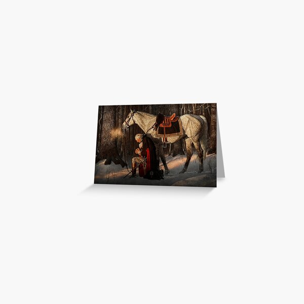 Item preview, George Washington A Prayer at Valley Forge designed and sold by BritishYank.