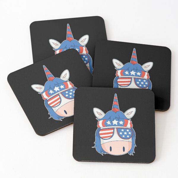 Item preview, american rebel unicorn  designed and sold by pirminio.