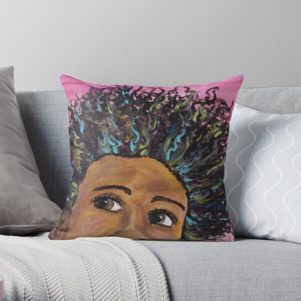 Undaunted Throw Pillow