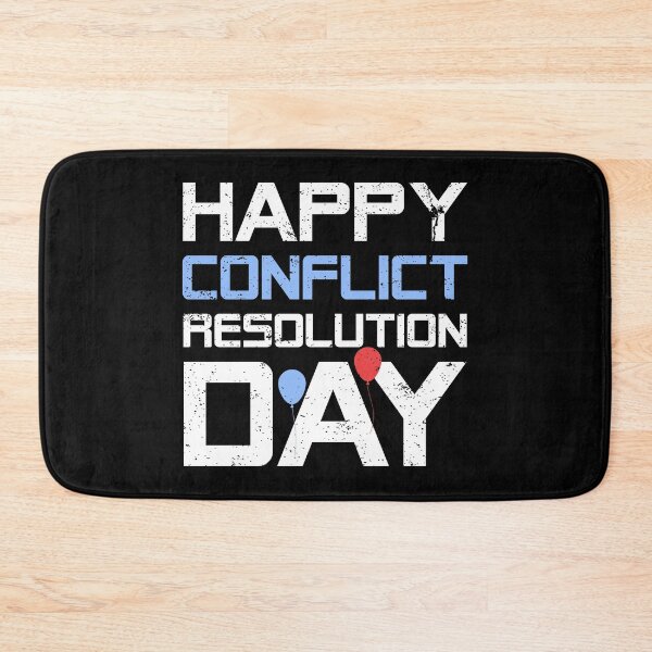 Item preview, Happy Conflict Resolution Day designed and sold by Gold Wings Tees.