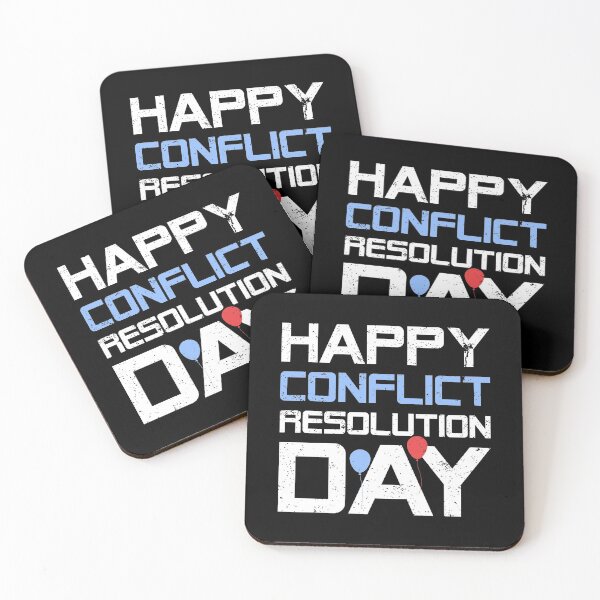 Item preview, Happy Conflict Resolution Day designed and sold by Gold Wings Tees.