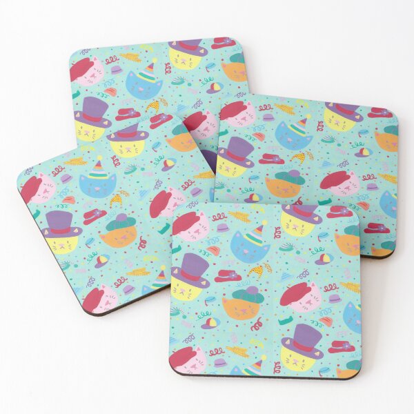 Item preview, It's cats pawty time! designed and sold by evelyn-at-work.