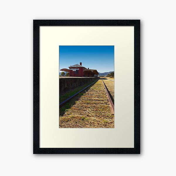 Item preview, The Wallan-Garra Railway Station designed and sold by Noelene Kuzmann Photography and Art.