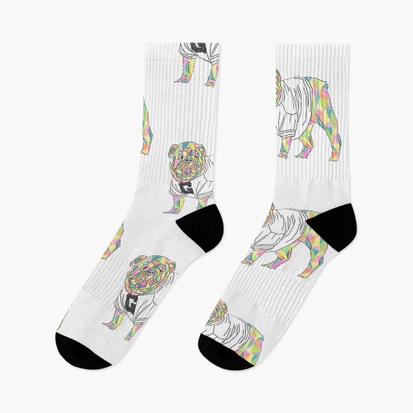Item preview, Geometric Multicolor Bulldog designed and sold by KClay98.