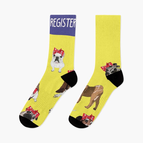 Item preview, Political Pups-Register to Vote! designed and sold by sketchandpaws.