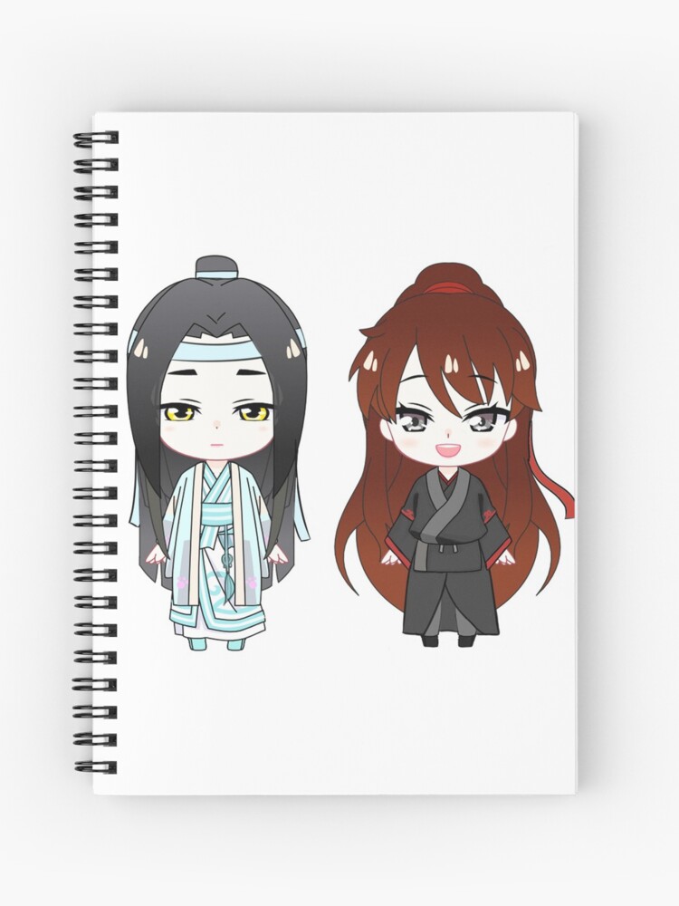 mo dao zu shi Q couple chibi | Spiral Notebook