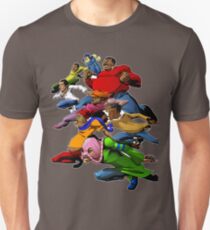 Fetter Albert und die Gang sind bereit für den Kampf Unisex T-Shirt