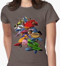 Fetter Albert und die Gang sind bereit für den Kampf Tailliertes T-Shirt für Frauen