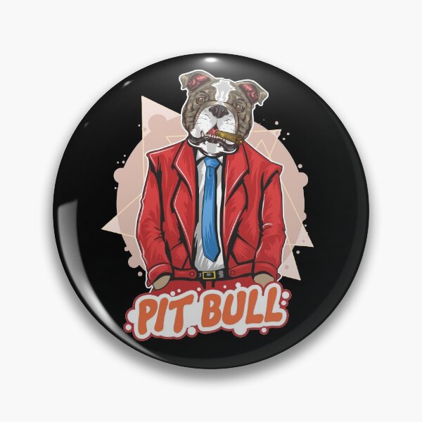 Item preview, Pit bull dog boss designed and sold by endi318.