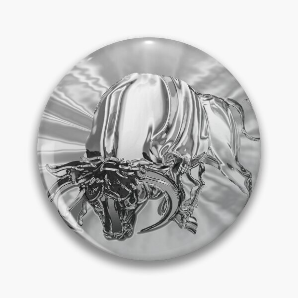 Item preview, chrome bull  designed and sold by johnnyssandart.