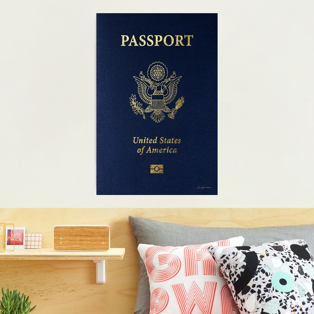 Vector International Passport Cover Template High-Res Vector