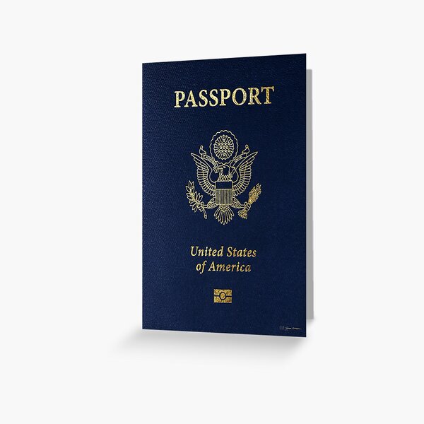 Item preview, American Passport Cover  designed and sold by Serge Averbukh Art Studio.