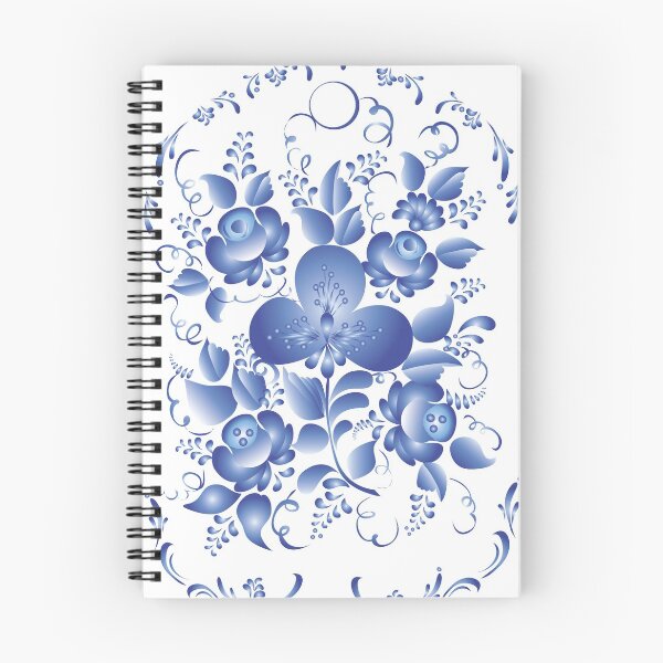 Item preview, Blue flowers pattern  designed and sold by Sebastian Art.