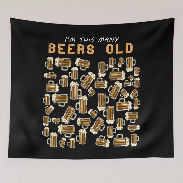 Item preview, This Many Beers Old 50th Birthday designed and sold by nouvinamed.