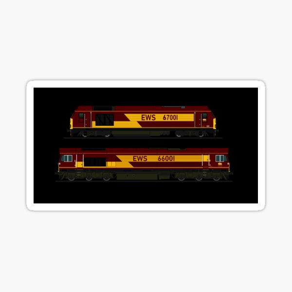 EWS LOCOMOTIVES Sticker