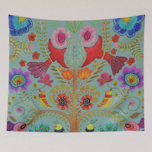 Item preview, kalamkari designed and sold by sylvie  demers.