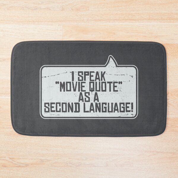 Item preview, Fluent Movie Quotes designed and sold by fishbiscuit.