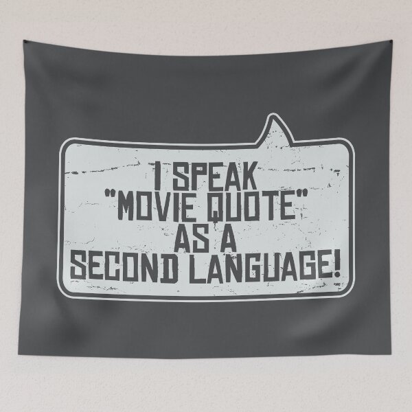 Item preview, Fluent Movie Quotes designed and sold by fishbiscuit.