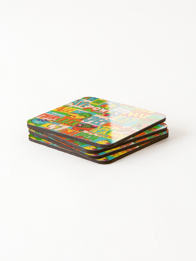 Thumbnail 4 of 5, Coasters (Set of 4), Comic issues designed and sold by mathiole.