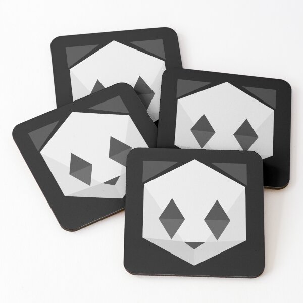 Item preview, Animinimal Panda (black) designed and sold by animinimal.